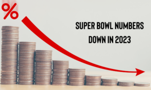Super Bowl handle and win rate fall in 2023