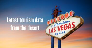 Las Vegas tourism numbers from 2022